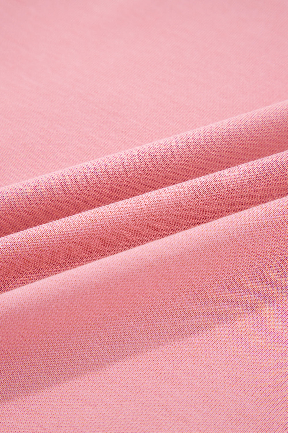 Peach Blossom Floral Applique Baggy Pullover Sweatshirt