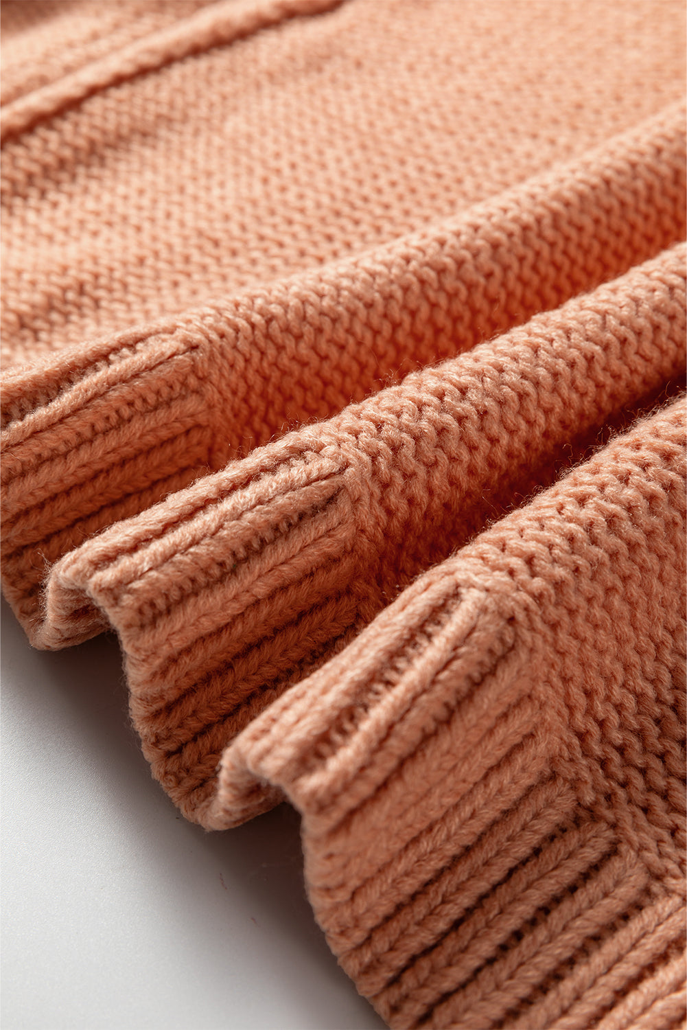 Straw Yellow Pumpkin Tree Print Open Front Drop Shoulder Midi Cardigan